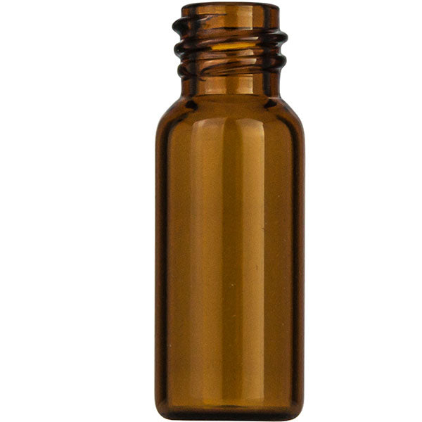 Screw neck vial, N 8, 11.6x32.0 mm, 2 mL, flat bottom, amber