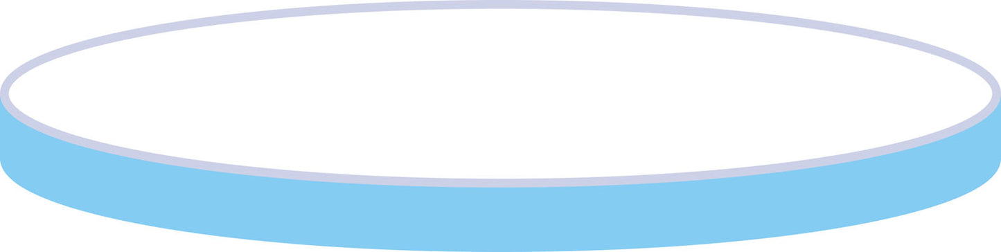 Septa N 19, Silicone/PTFE, blue transparent/white, 1.3 mm, 45&deg; shore A