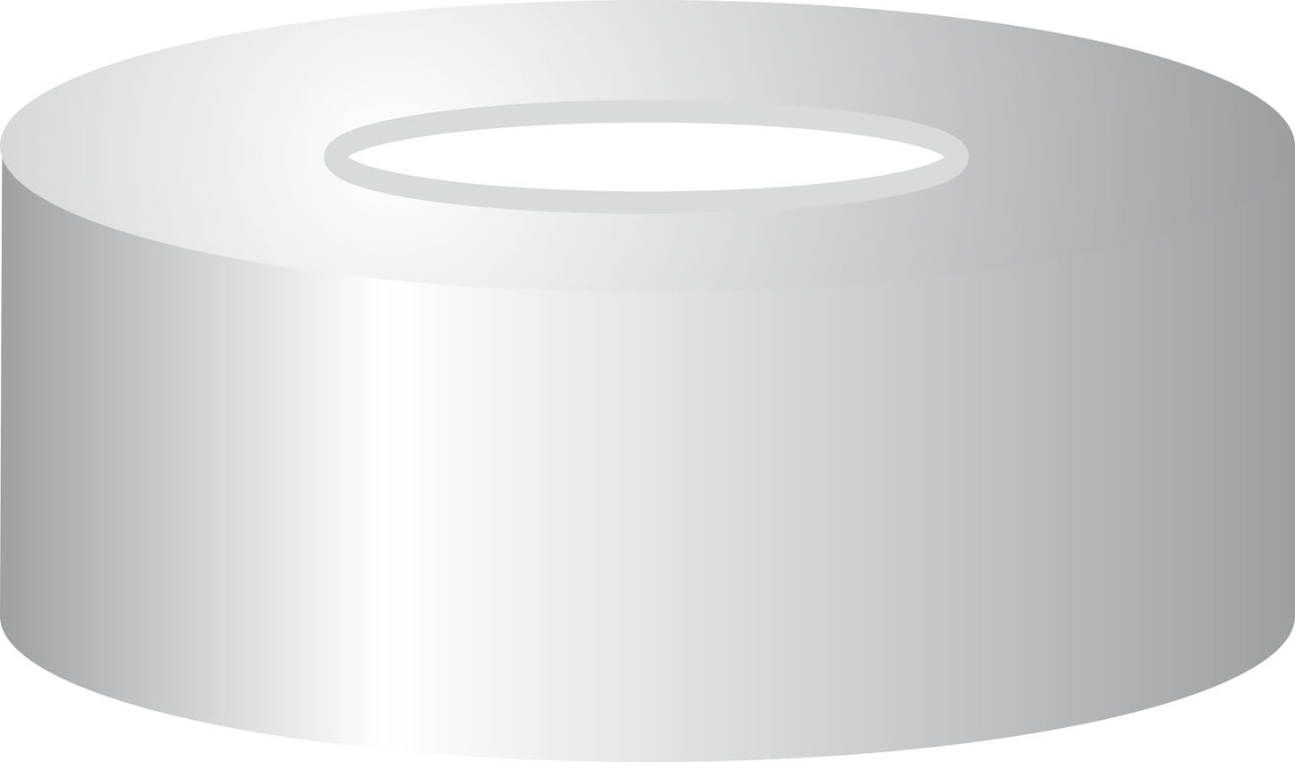 Crimp closure, N 20, alu., center hole, Silicone w./FEP-/Alu. foil silver, 3.0mm