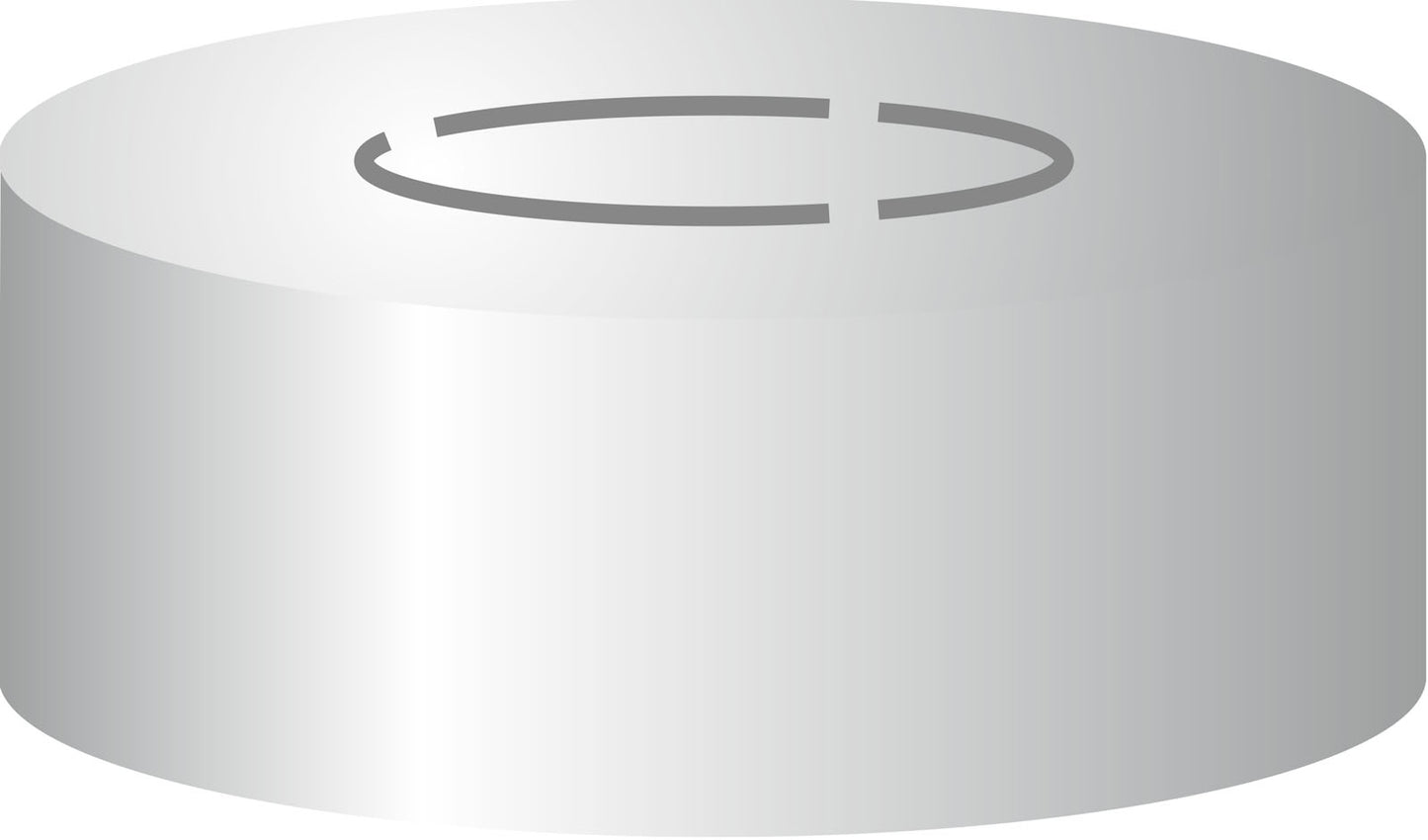 Crimp closure, N 20, alu., center tear off, no liner