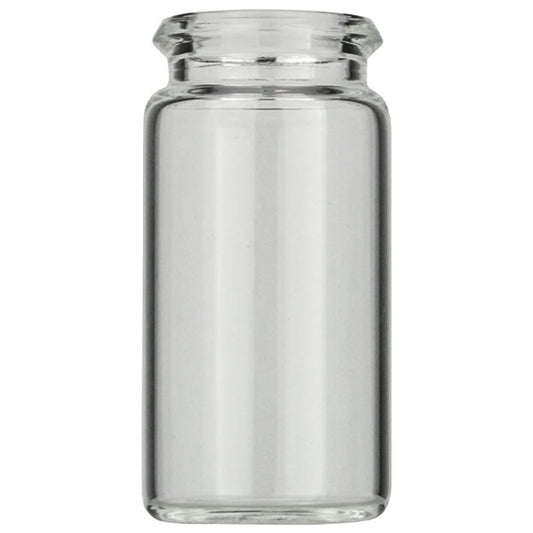 Snap cap vial, N 18, 20.0x40.0 mm, 5.0 mL, flat bottom, clear