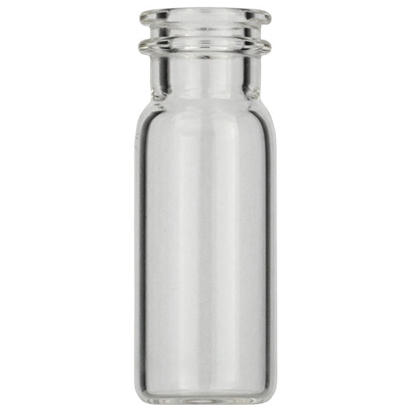 Snap ring/crimp neck vial, N 11, 11.6x32.0 mm, 2 mL, flat bottom, clear