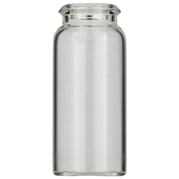Snap cap vial, N 18, 22.0x50.0 mm, 10.0 mL, flat bottom, clear