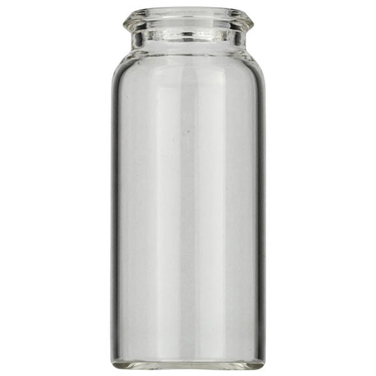 Snap cap vial, N 18, 22.0x50.0 mm, 10.0 mL, flat bottom, clear