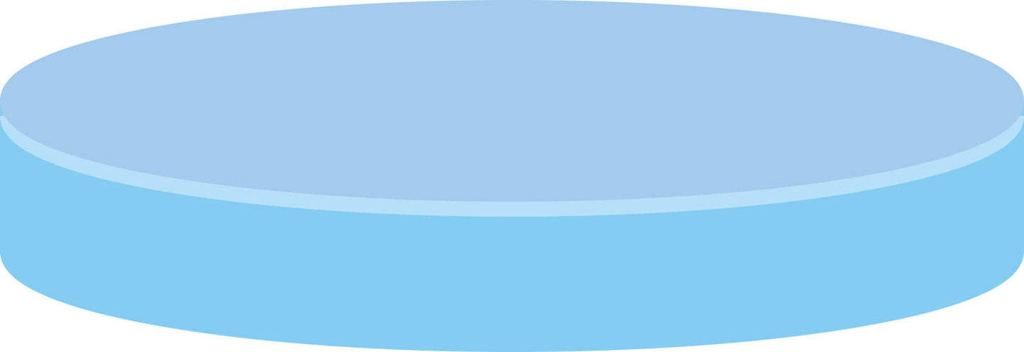 Septa N 20, Silicone/PTFE, blue transparent/colorless, 3.0 mm, 40&deg; shore A