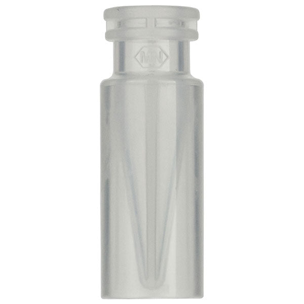 Snap ring/crimp neck vial, N 11, 11.6x32.0 mm, 0.3 mL, inner cone, PP tr.