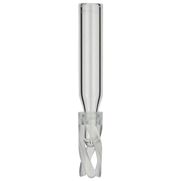 Micro-insert, N 8|N 11, 5.0x29.0 mm, 0.1 mL, conical, clear, spring