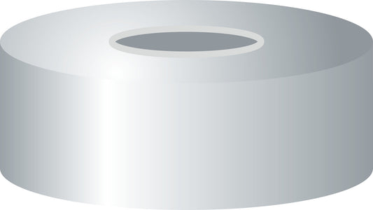 Crimp closure, N 20, metal (magn.), center hole,Butyl l. gray/PTFE d. gray,3.0mm