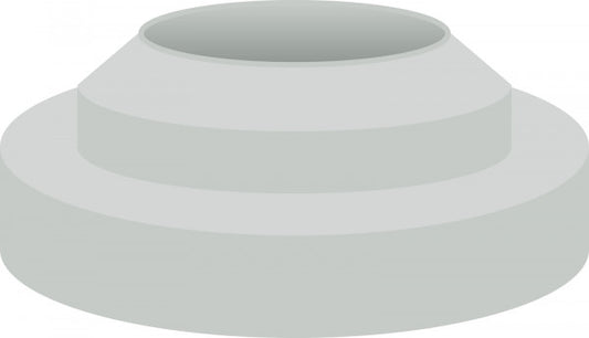 Stoppers N 20, Bromobutyl, gray, 50° shore A