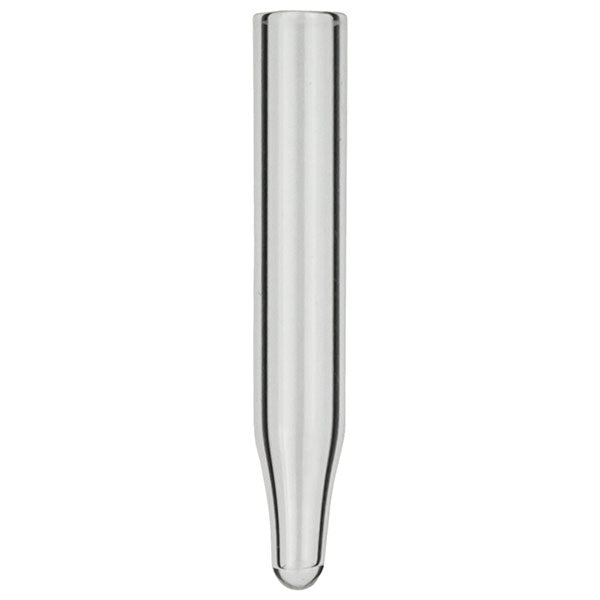 Micro-insert, N 8|N 11, 5.0x31.0 mm, 0.15 mL, conical, 9 mm tip, clear