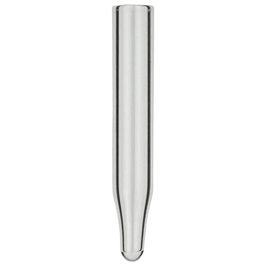 Micro-insert, N 8|N 11, 5.0x31.0 mm, 0.15 mL, conical, 9 mm tip, clear