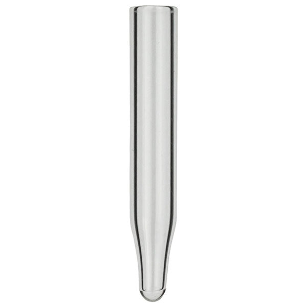 Micro-insert, N 8|N 11, 5.0x31.0 mm, 0.15 mL, conical, 9 mm tip, clear