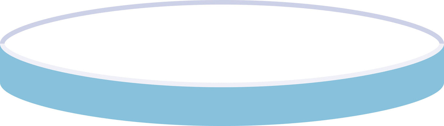 Septa N 17, Silicone/PTFE, blue transparent/white, 1.5 mm, 45&deg; shore A