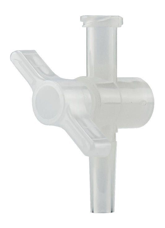 Stopcocks (valves) made of plastic