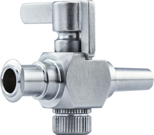 Stopcocks (valves), chrome-plated brass