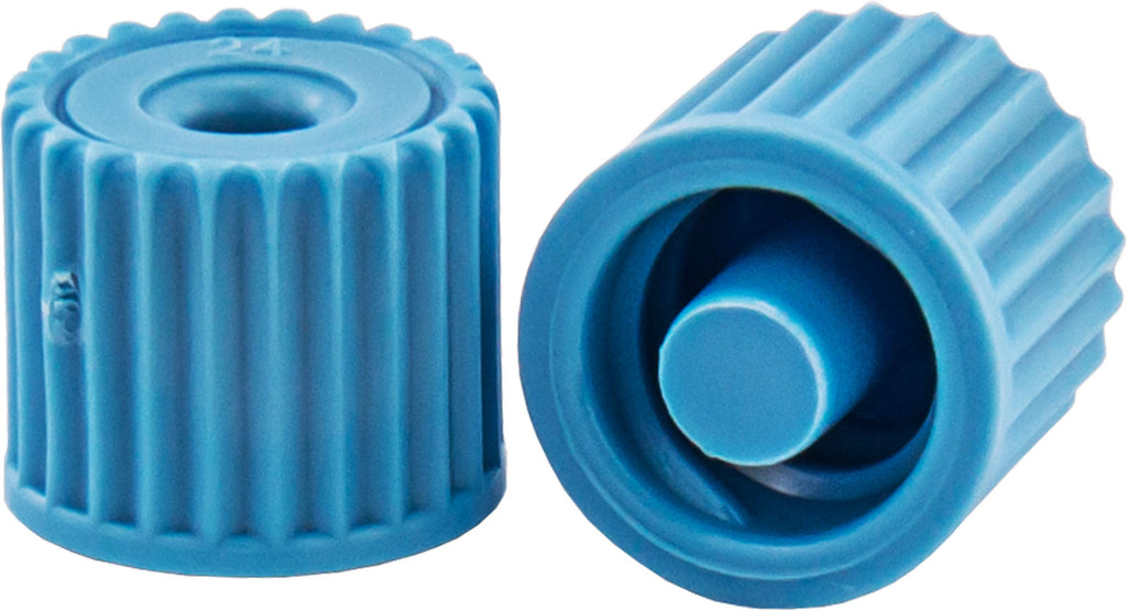 CHROMABOND Luer caps for vacuum manifold, blue