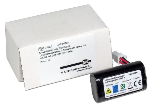 Replacement battery (chargeable) for battery-powered electronic crimping tools