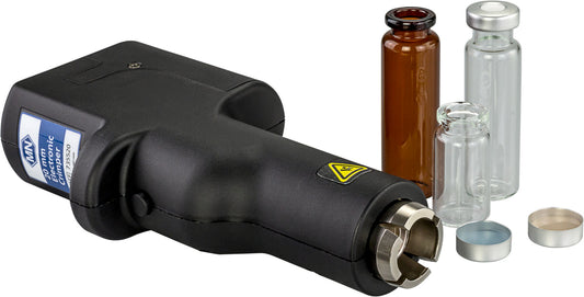 Crimping tool for 20 mm flip top/flip off caps, electronic, battery-powered