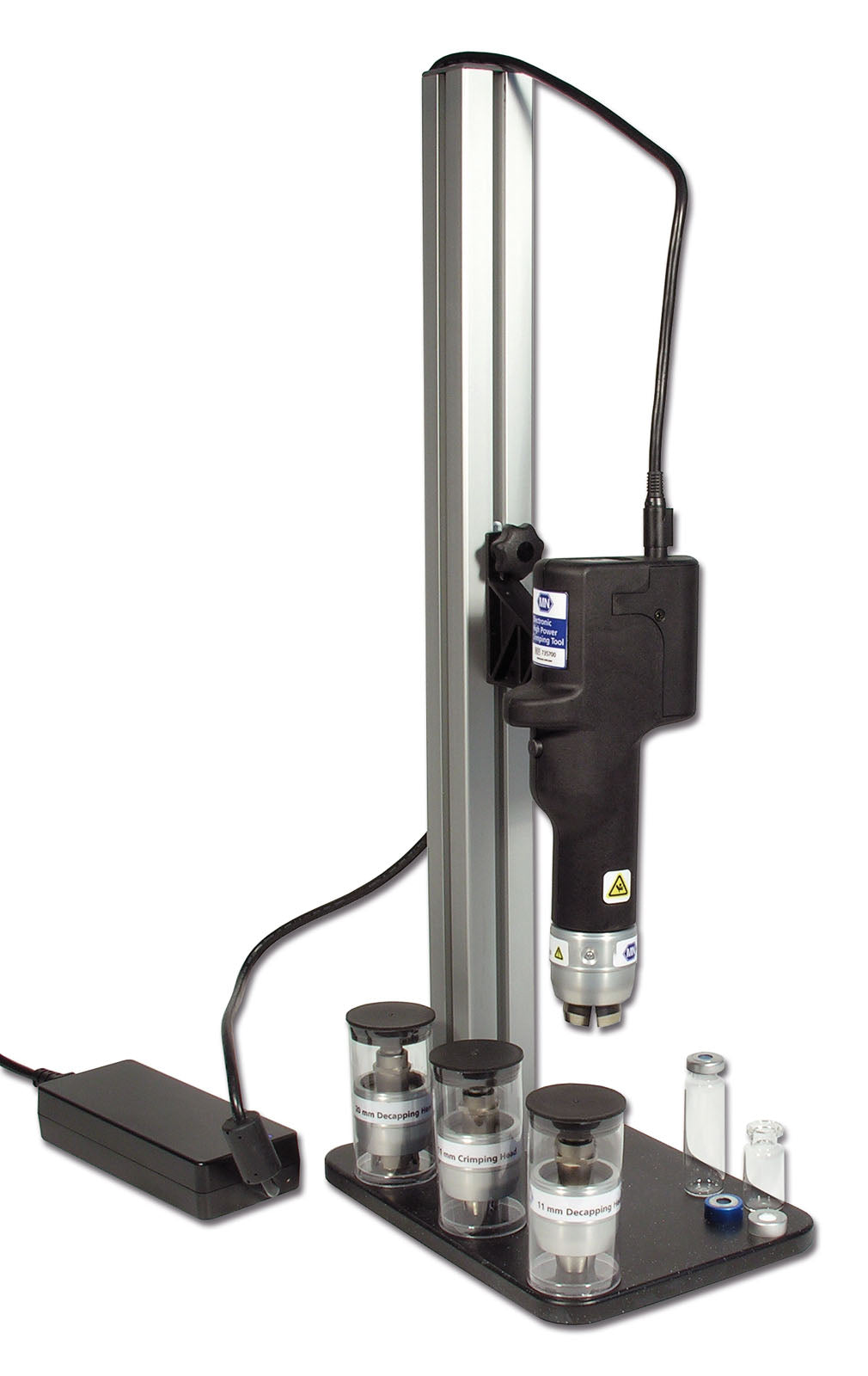 Electronic high power crimping and decapping tool– ESSLAB