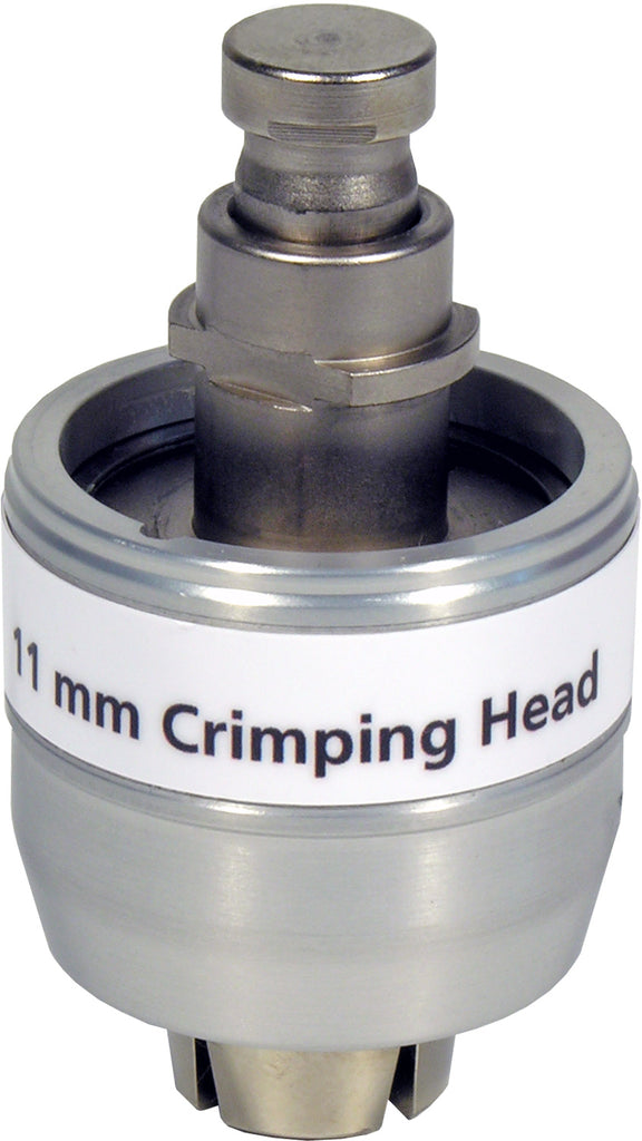 Crimping head for 13 mm flip top/flip off caps, used with REF 735700