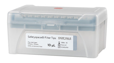 SafetySpace Filter Tip, 0.1-10 µl, single tray