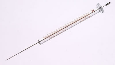 Hamilton 10 µL Agilent Syringe, Cemented Needle, 23s-26s Gauge, 1.71 inch, Point Style AS