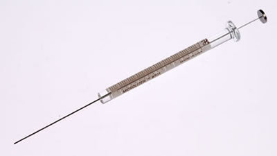 Hamilton 10 µL Syringe, Cemented Needle, 22s gauge, 2 in., point style 3