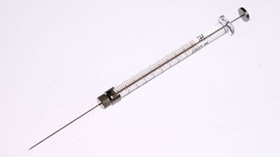 Hamilton 25 µL, Syringe, Removable Needle, 22s gauge, 2 inch, point style 2
