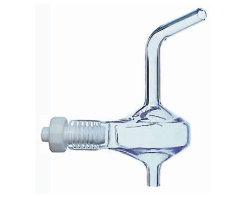 Cinnabar Spray Chamber with Helix Extended Outlet for TJA Ceramic Base Torch