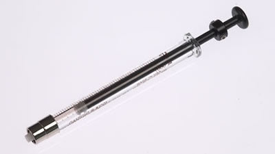 Hamilton 1 mL Instrument Syringe with Adjustable Stop Collar, PTFE Luer Lock