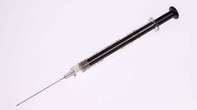 Hamilton 2.5 mL Syringe, Luer Tip Cemented Needle, 22 Gauge, 2 inch, Point Style 2