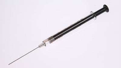 Hamilton 2.5 mL Syringe, Luer Tip Cemented Needle, 22 Gauge, 2 inch, Point Style 5
