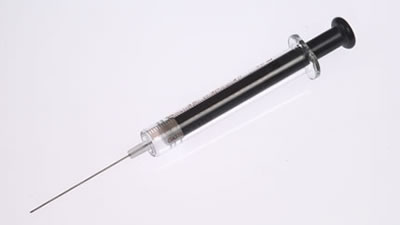 Hamilton 5 mL Syringe, Luer Tip Cemented Needle, 22 Gauge, 2 inch, Point Style 5