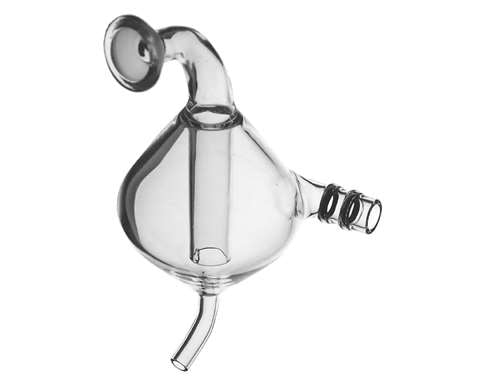 Spray Chamber - Pyrex - Cyclonic - Axial
