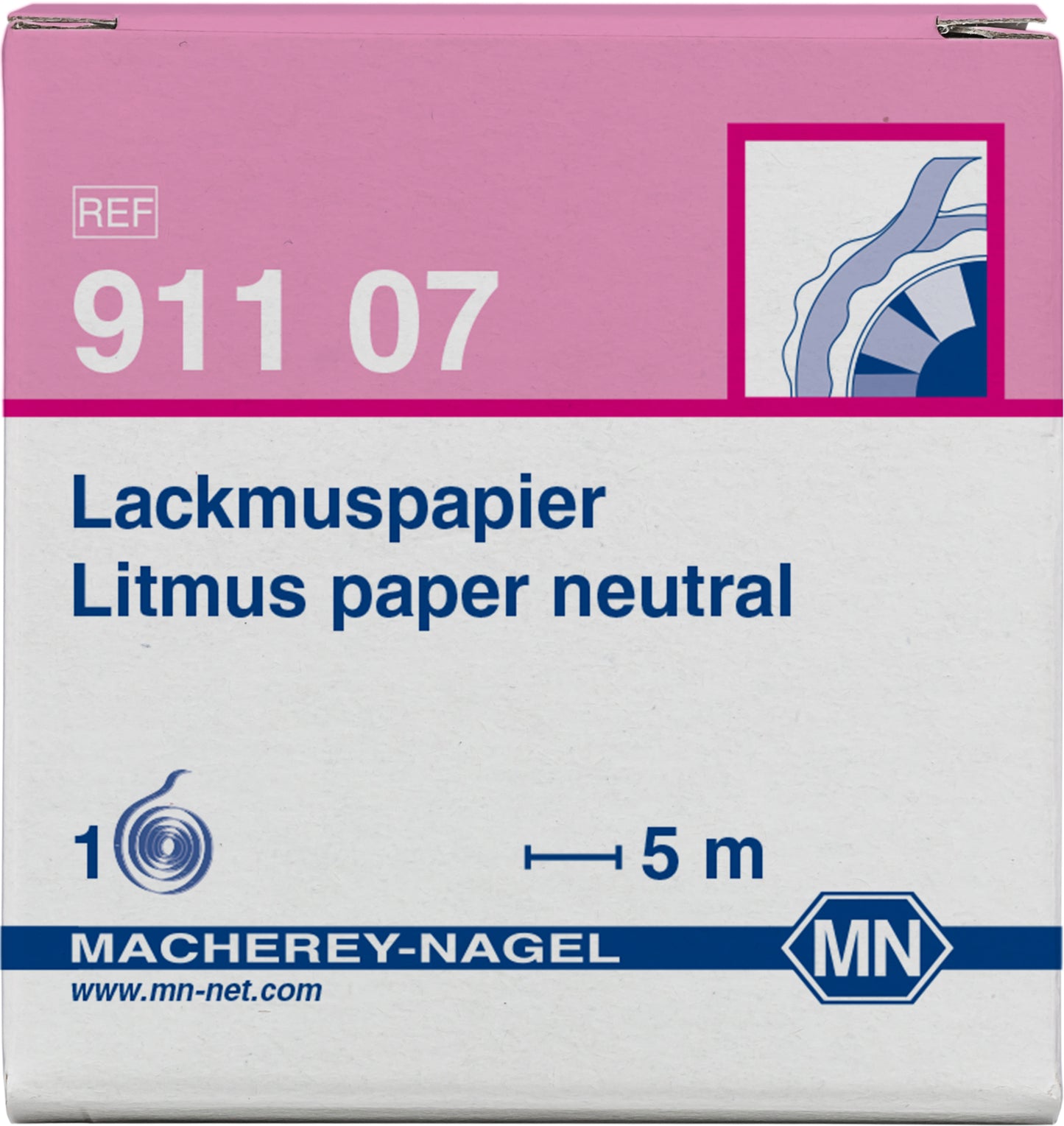 Qualitative pH test paper Litmus paper neutral, pH: 5.0–8.0