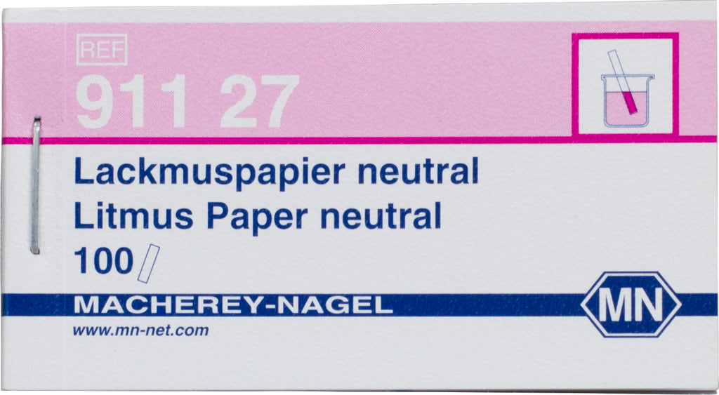 Qualitative pH test paper Litmus paper neutral, pH: 5.0–8.0