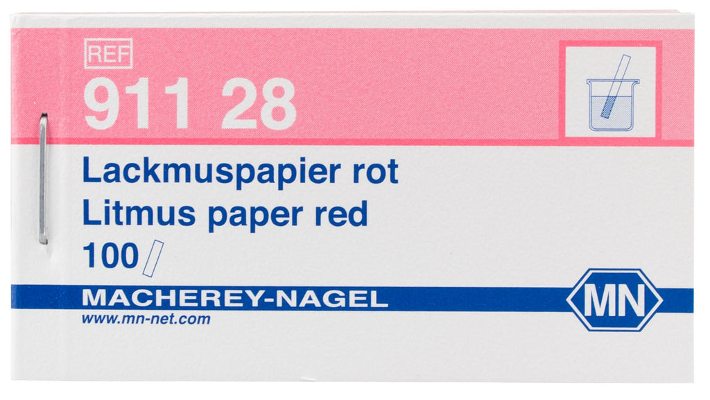 Qualitative pH test paper Litmus paper red, pH: 5.0–8.0