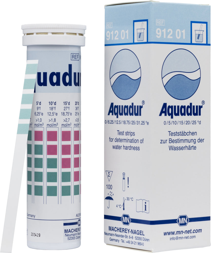 AQUADUR 5–25, for water hardness, box
