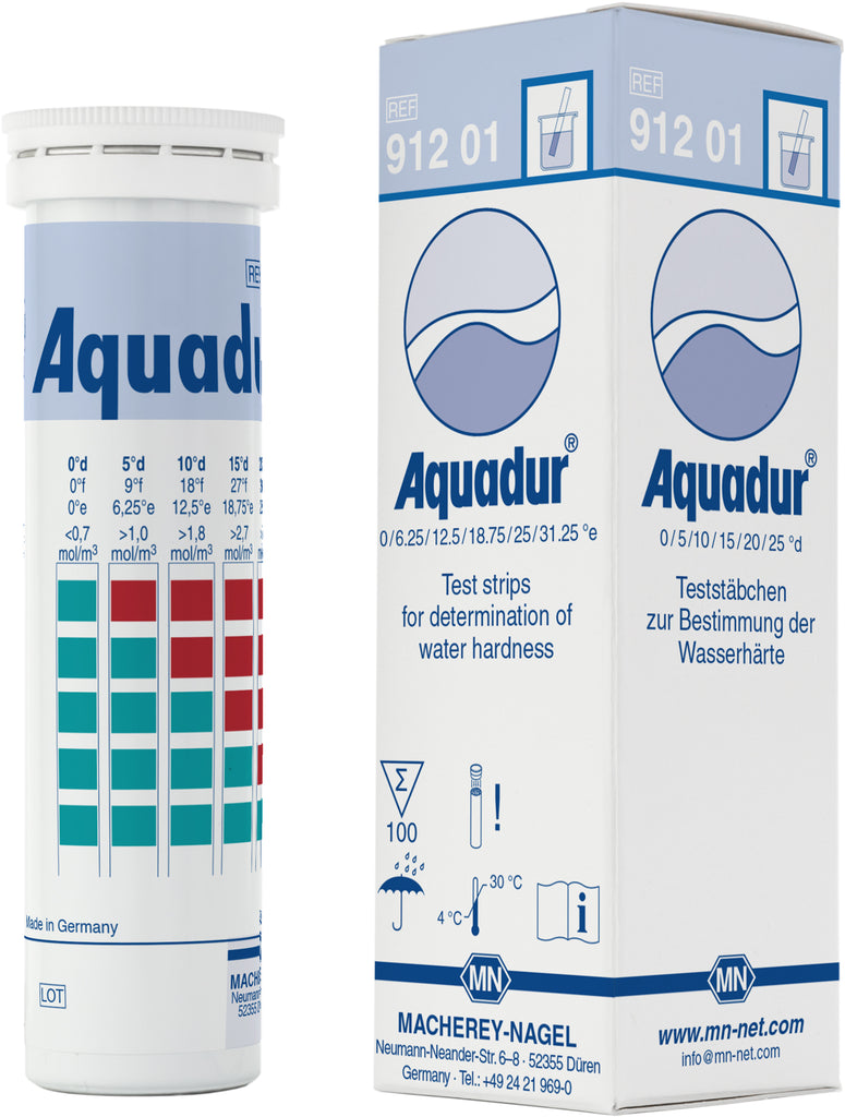AQUADUR 5–25, for water hardness, box