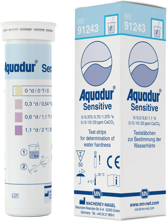 AQUADUR Sensitive, for water hardness, box