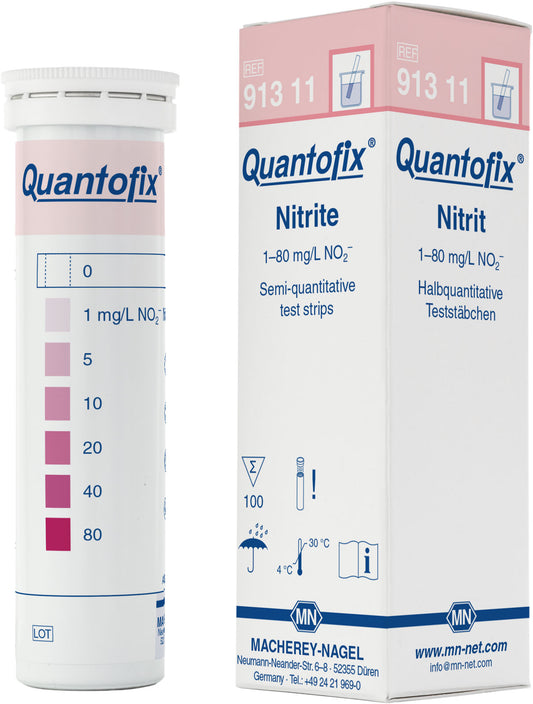 Semi-quantitative test strips QUANTOFIX Nitrite