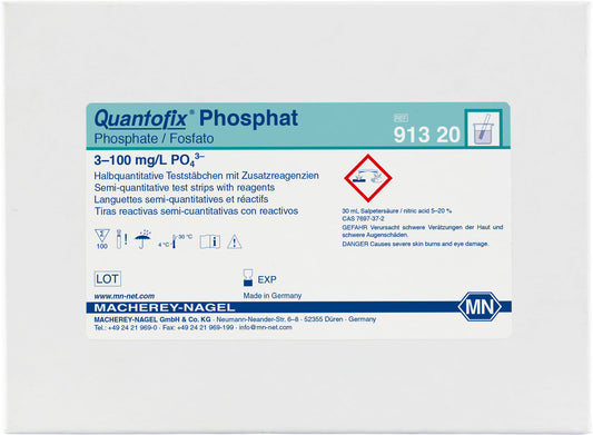 Semi-quantitative test strips QUANTOFIX Phosphate