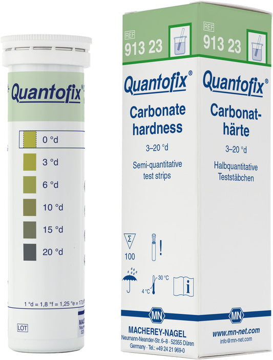 Semi-quantitative test strips QUANTOFIX Carbonate hardness