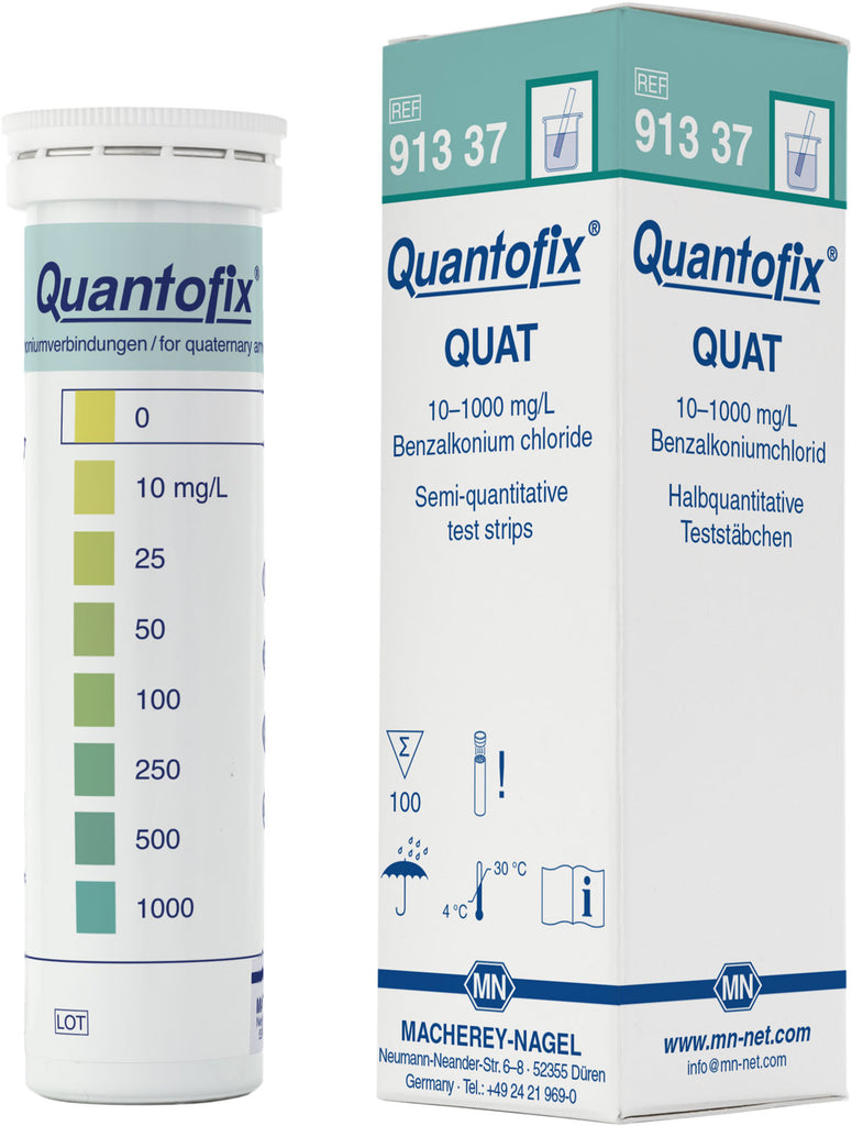 Semi-quantitative test strips QUANTOFIX QUAT