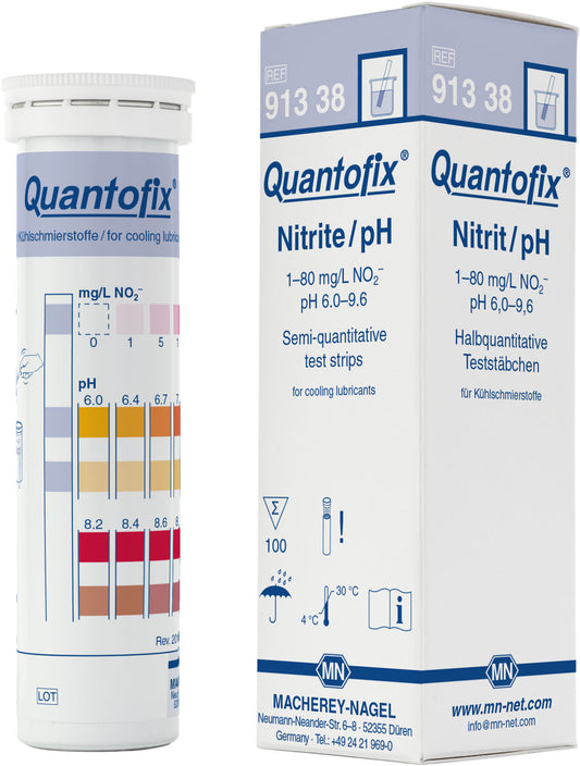 Semi-quantitative test strips QUANTOFIX Nitrite / pH
