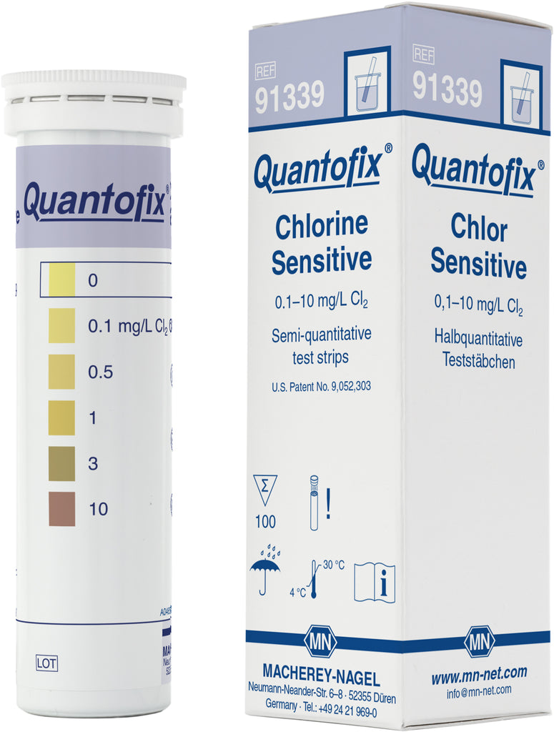 Semi-quantitative test strips QUANTOFIX Chlorine Sensitive