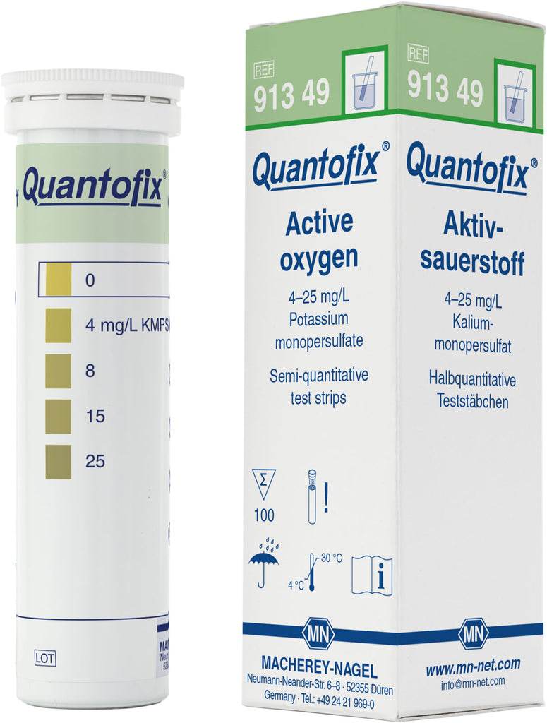 Semi-quantitative test strips QUANTOFIX Active oxygen