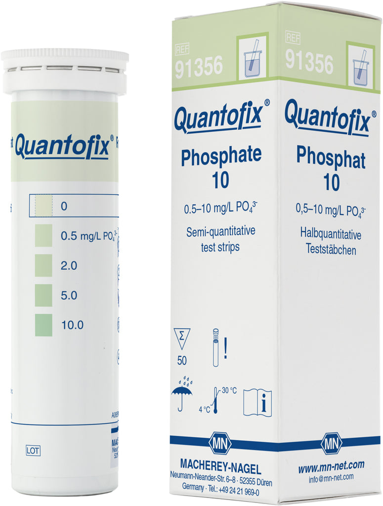 Semi-quantitative test strips QUANTOFIX Phosphate 10