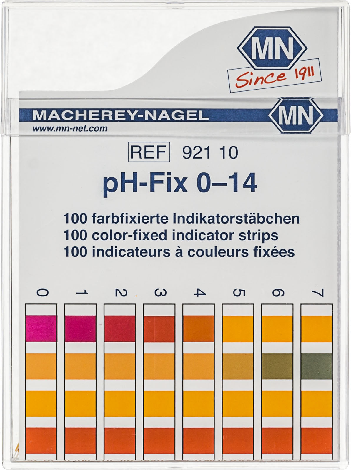 Languette test indicatrice de PH ph-fix-0-14 – Globaltest