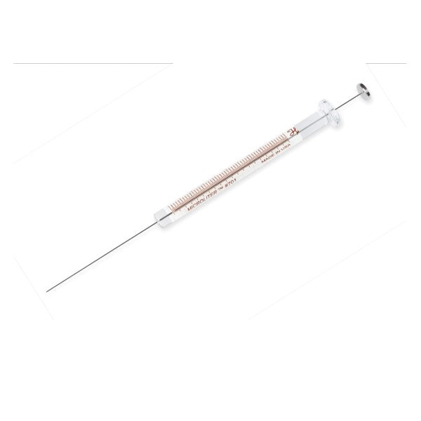 Hamilton 10 µL Shimadzu Syringe, Cemented Needle, 23s gauge, 1.69 inch, point style AS